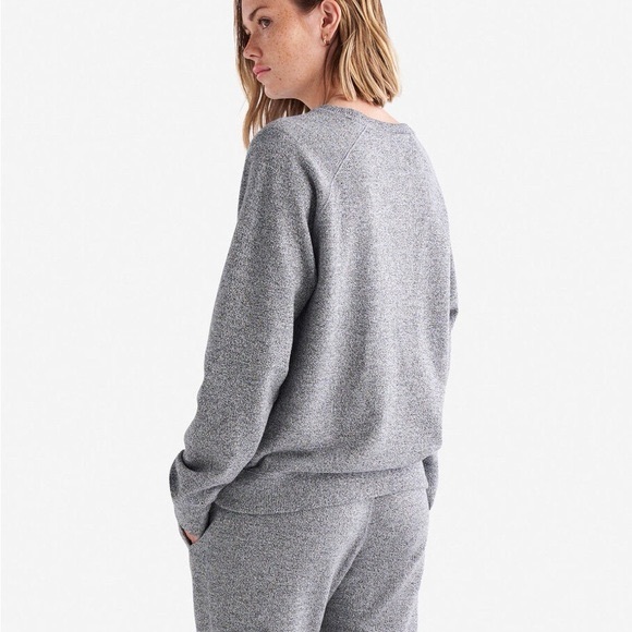 Roots Organic Original Crew Sweatshirt  Salt  Pepper - Picture 5 of 12